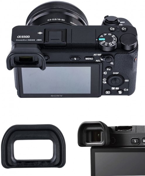 Augenmuschel PROFOX ES-EP17 ersetzt Sony FDA-EP17 für Sony a6500
