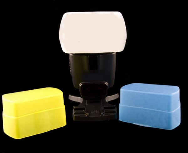 3 Farben Blitzdiffusor für Nissin DI 466