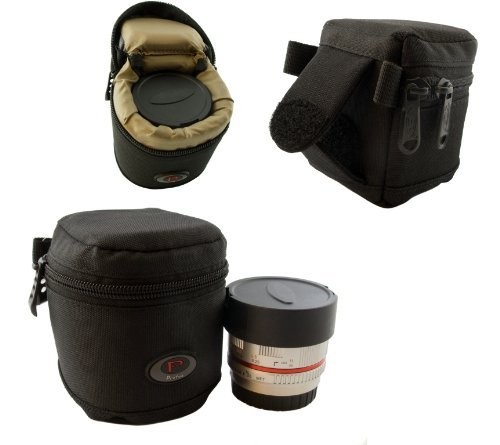 Qualitäts Mini Köcher für Systemkamera Objektive, Konverter usw. - Modell Nr. 1-65 mm x 65 mm