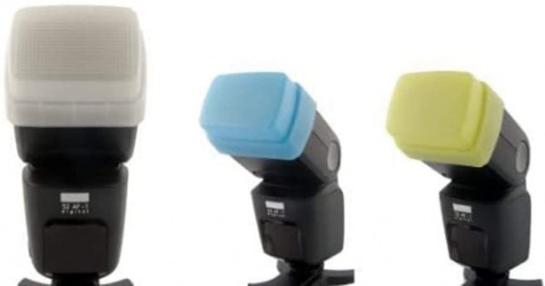 3 Farben Blitzdiffusor für Metz 48/58 AF Metz 50 AF-1, Metz 58 AF-2