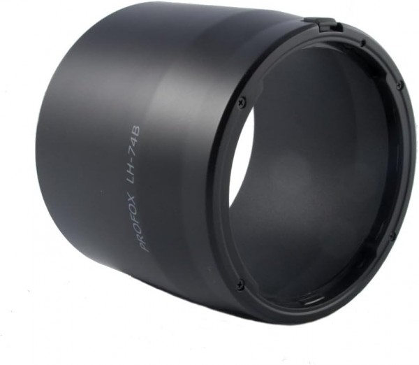 Sonnenblende PROFOX LH-74B ersetzt Canon ET-74B, für Canon RF 100-400MM F5.6-8 is USM